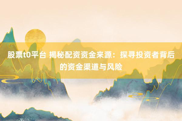 股票t0平台 揭秘配资资金来源：探寻投资者背后的资金渠道与风险