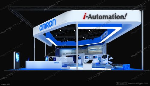 omron欧姆龙科技展览展示展台模型